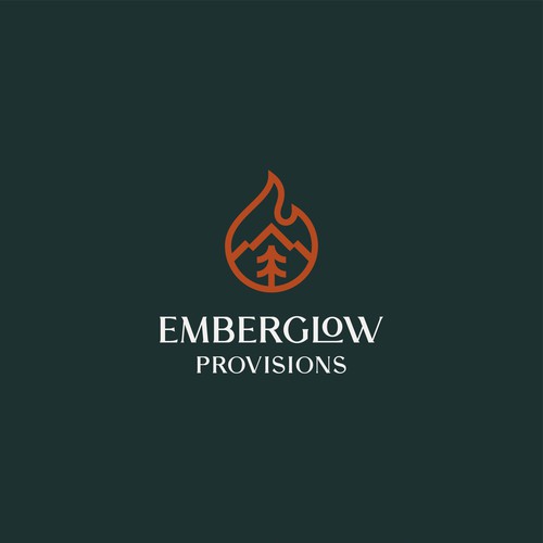 "Logo Design for Premium Outdoor Firewood Company" winning Icon or button