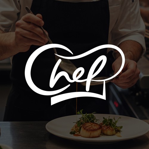 "CHEF": Food & Cooking Social Media Logo Design by DUDS@15