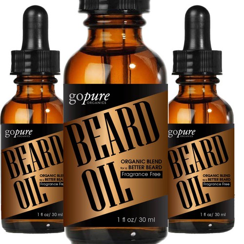 Create a High End Label for an All Natural Beard Oil! Réalisé par ve_sta