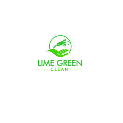Lime Green Clean Logo and Branding Design by tenlogo52