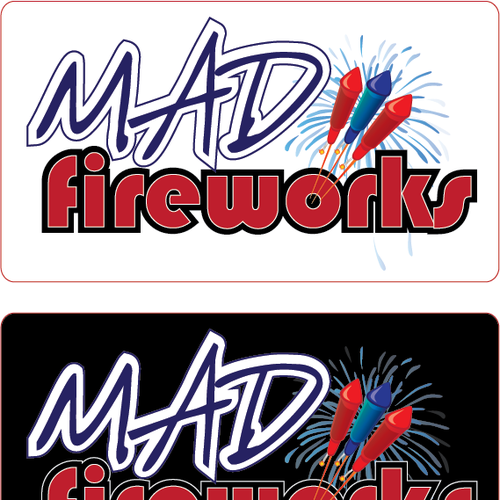 Help MAD Fireworks with a new logo Design von MevenZ