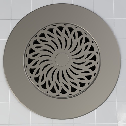 Design the holes pattern for a Shower Drain Design by ANGEL■█