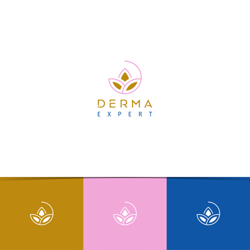 "Derma Expert" winning Logo & brand identity pack