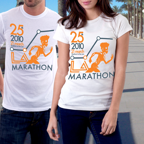 LA Marathon Design Competition Design by Vieke