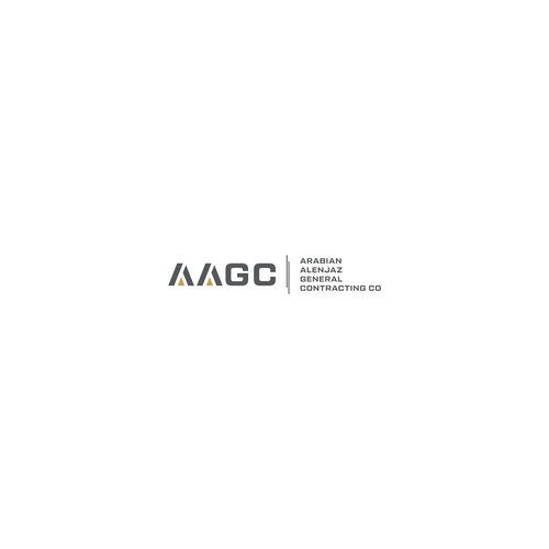 “Modern Industrial Logo for AAGC – Construction & Contracting Company” Design by odeeco