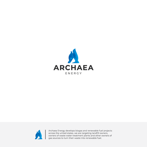 Archaea Energy Logo Design by Eduardo, D2 Design