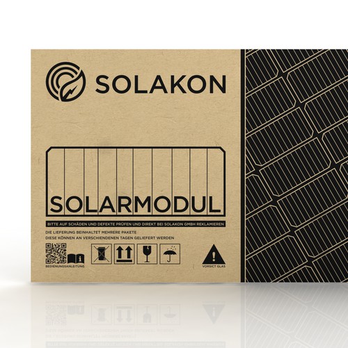 Create a nice Packaging Design for Solar Panels Design by buds78
