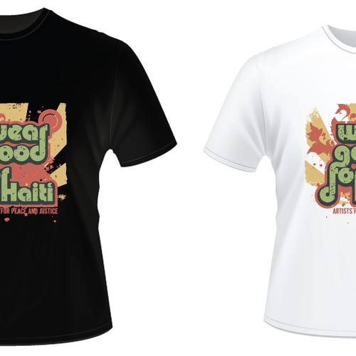 Wear Good for Haiti Tshirt Contest: 4x $300 & Yudu Screenprinter Design by markoturso
