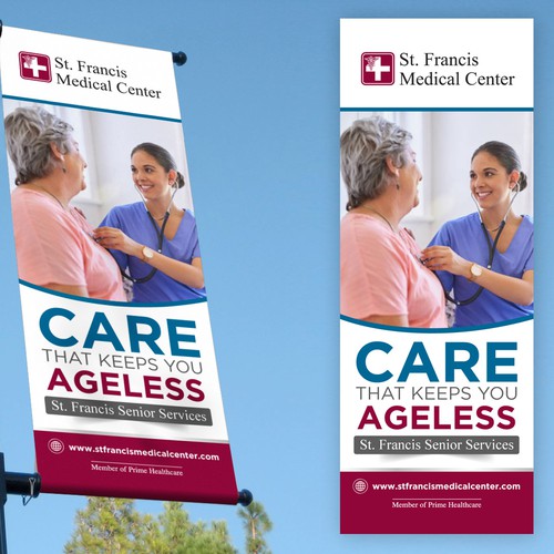 Design a banner that attracts older adults & families to use our specialized senior care & services Design réalisé par icon89GraPhicDeSign