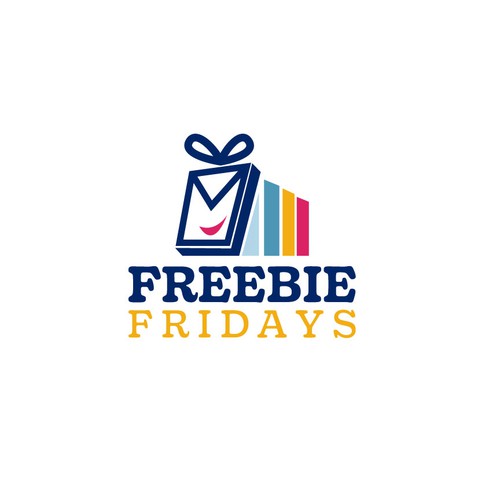 Freebie Fridays - Fun Modern Logo that grabs attention! :) Design by Nemo Design