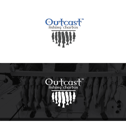 Outcast fishing charters - create a professional/formidable/cool