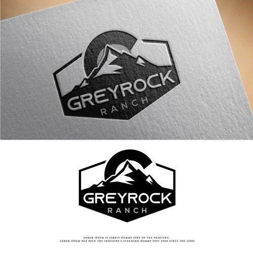 Designs | Greyrock Ranch Logo | Logo design contest