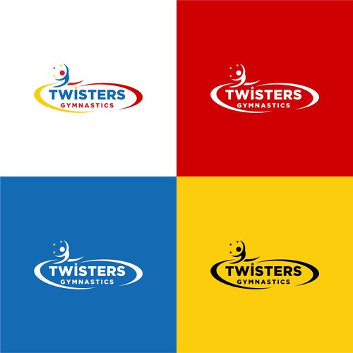 Twister Gymnastics Logo Rebrand - Modern, Exciting, Clean Logo Update for Kids Gymnastics Facility Design by ekhodgm