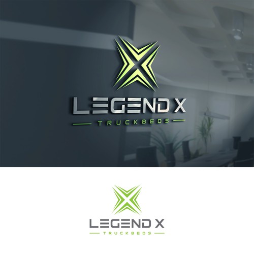 Legend X Truck Bed's Logo Design by kretracreative
