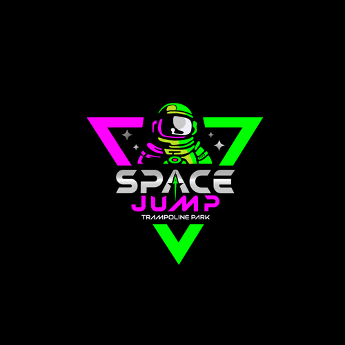 Space Jump Trampoline Park - Logo Design For Space Themed Adventure Park Design von PUJYE-O