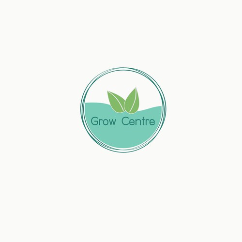 Logo design for Grow Centre Réalisé par ValentinaBurc
