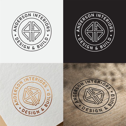 Design a Sophisticated Brand Identity for an Interior Design Studio. Design by sanggart