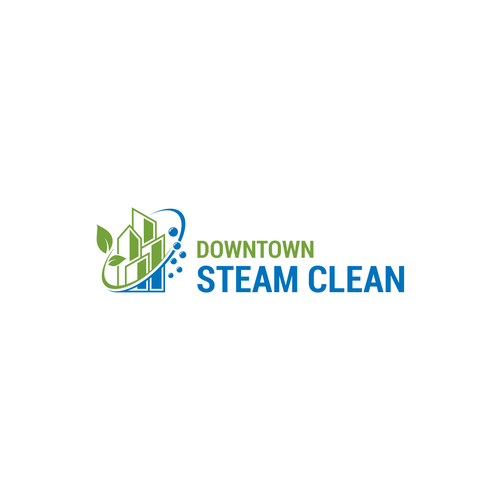 Create an eye catching logo for an innovative new steam cleaning company Réalisé par anggastrwn