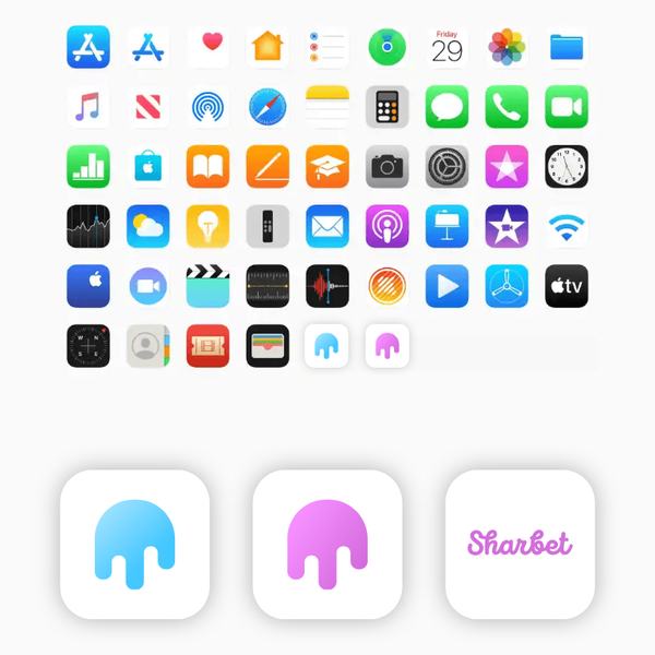 Sharbet Icon and logo