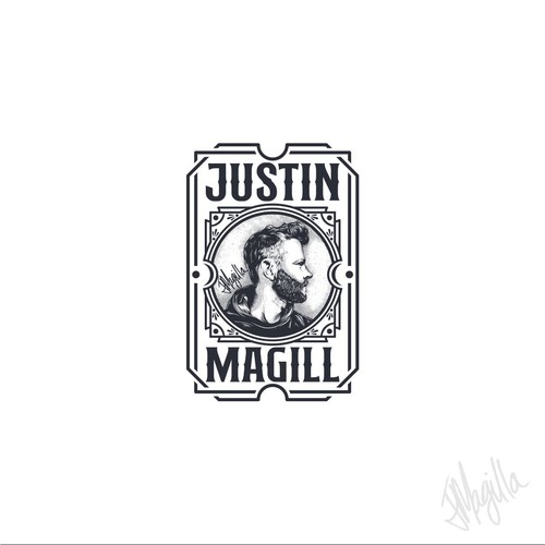 J. Magill Stamp Design by BlacKing