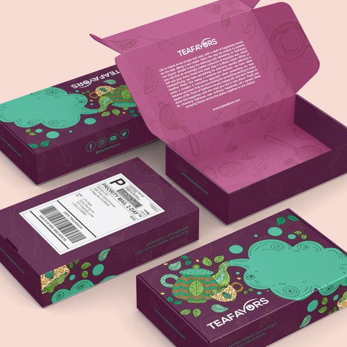 Design di Need an eye-catching subscription box design, anyone who see the design would love to get it di CUPEDIUM