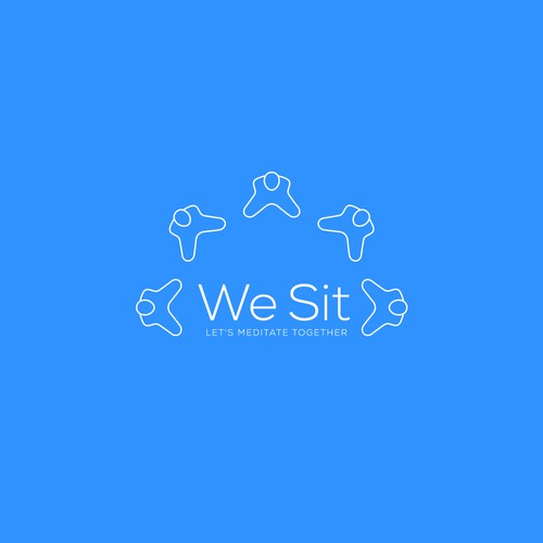 A logo to make people meditate together for a better world Design by Nglray