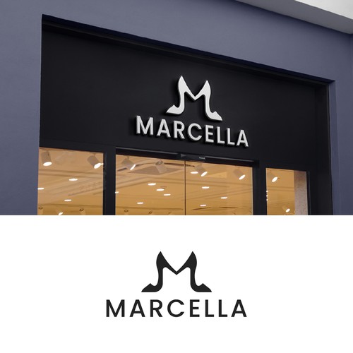Women shoes brand logo design Design by yourbay