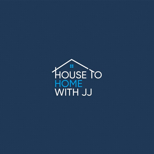 "House to Home with JJ" REAL ESTATE AGENT LOGO!! Ontwerp door reflect the style ™