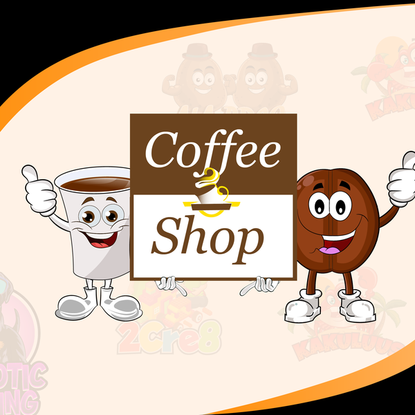 Design by Creative_nick96 titled "Coffee shop-mascot"