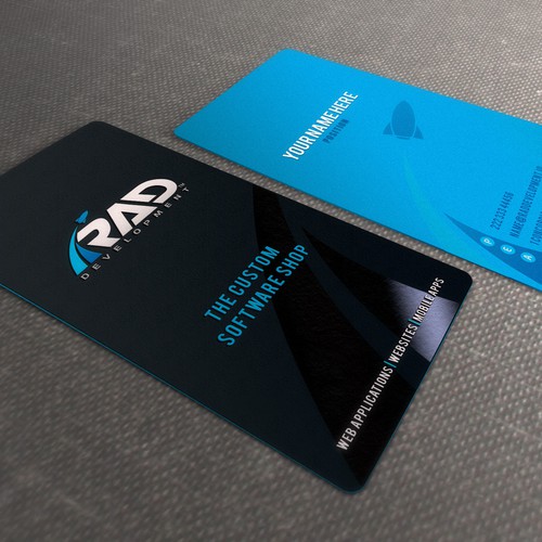 Design A Software Company Business Card You Can't Stop Looking At!! Design by JB_design