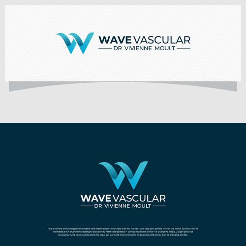 Modern and professional logo for Vascular Surgeon Design by moOks™