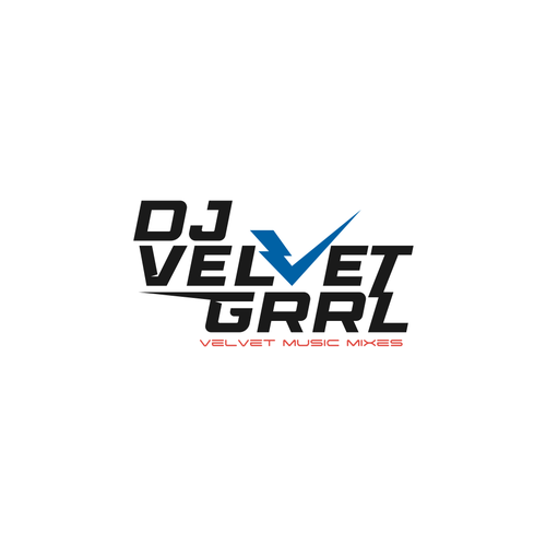 Help elevate my DJ brand! David Bowie inspired DJ Velvet Grrl wants your creative skill to help her take off!-ontwerp door WADEHEL