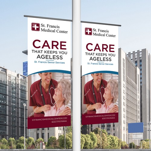 Design a banner that attracts older adults & families to use our specialized senior care & services Design réalisé par Sketch Media™