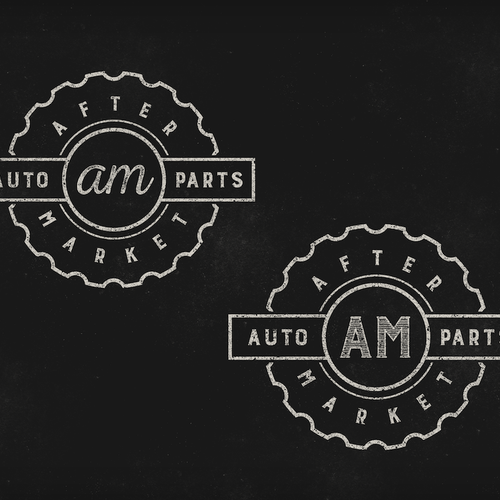 AM AutoParts Logo Redesign Logo design contest