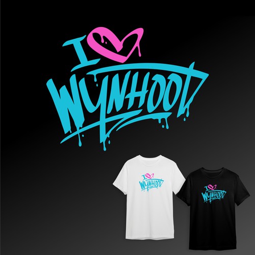 Graffiti-theme design for a new clothing brand in the Wynwood Neighborhood of Miami, Florida. Design by JayaSenantiasa