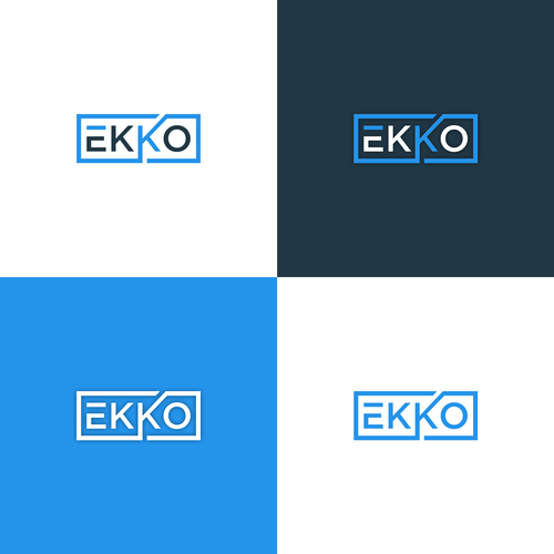 SIMPLE LOGO - ekko Letters then dm after Design by tanambuku.std