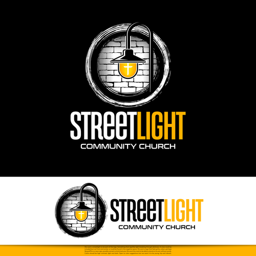 Young, Hip, Urban - Streetlight Community Church Logo Design réalisé par DC | DesignBr