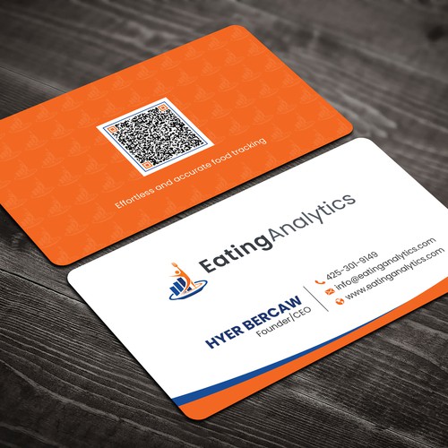 Smart looking business card Design by prosenjit_P