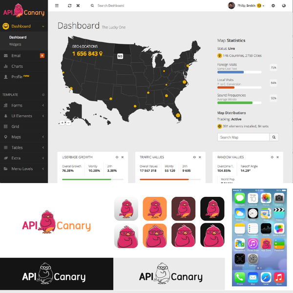 Design by fresh concept titled "fat bird"