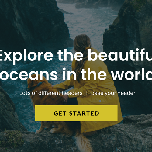 Website header for templates (Seen by Millions) Design by thecenx