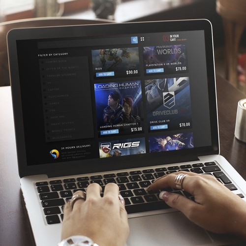 Spotnet website Design by MercClass