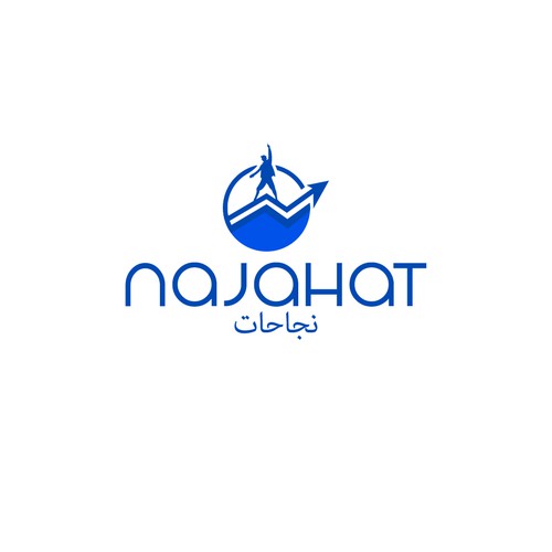 A logo for a podcast English and Arabic Design by harrysvellas