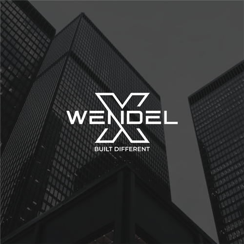 Luxury Logo Design for Wendel X — A Premium Construction Brand Built Different Design by ReckyPutra™