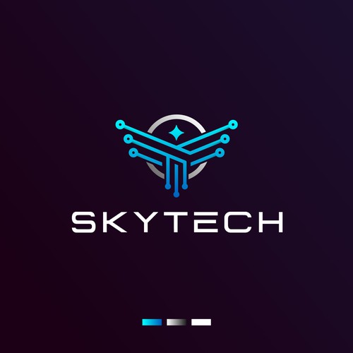 Help us design a futuristic logo for a cutting edge tech company. Réalisé par Bayu sants