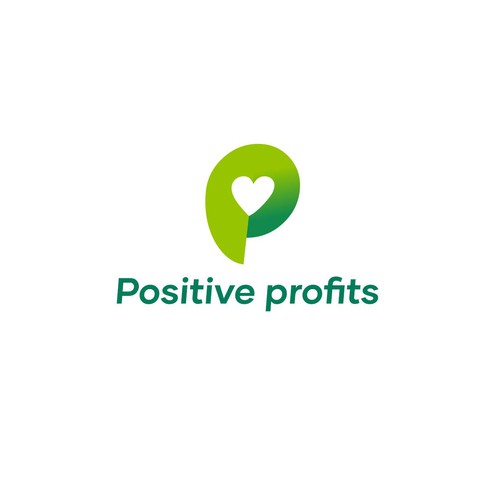 Positive Profits Logo Design by Dmitri Cezaro