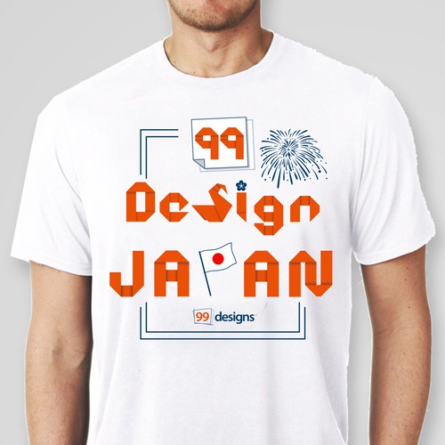 WANTED T-shirt design for 99designs JAPAN Design réalisé par Hay Studio