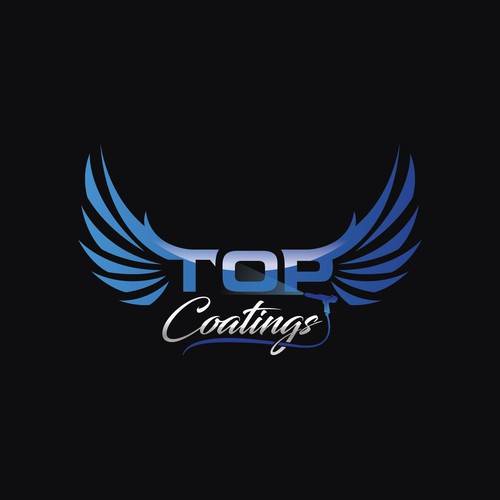 Logo for TOP Coatings Design by Lyna™