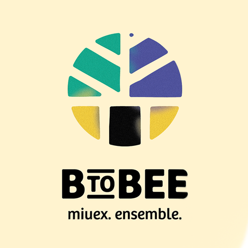 B to Bee - creative logo for a non profit connecting corporate and farmers Diseño de Diogo Conde Santos