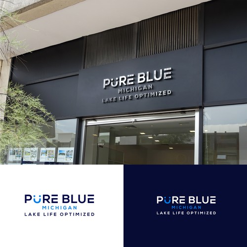 Pure Blue Michigan Design by spArt31™