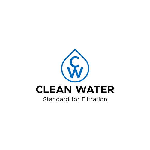 Simple Clean Logo for Water Filtration Company Design by gedhang_goreng